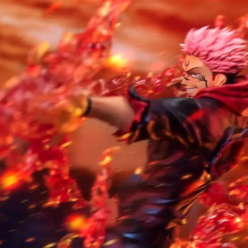 Jujutsu Kaisen Ryomen Sukuna Itadori Yuji Anime Figure Model Toy King Of The Curse Returns To The Extreme Battle Gift Collection
