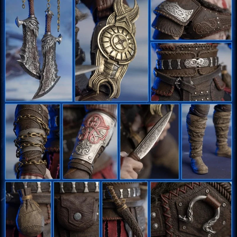 [In Stock] Onetoys 1/6 Worldbox God of War 5 Kratosquiye Moveable Soldier Suit Doll Figure OT019 Model Gift Collection Toys