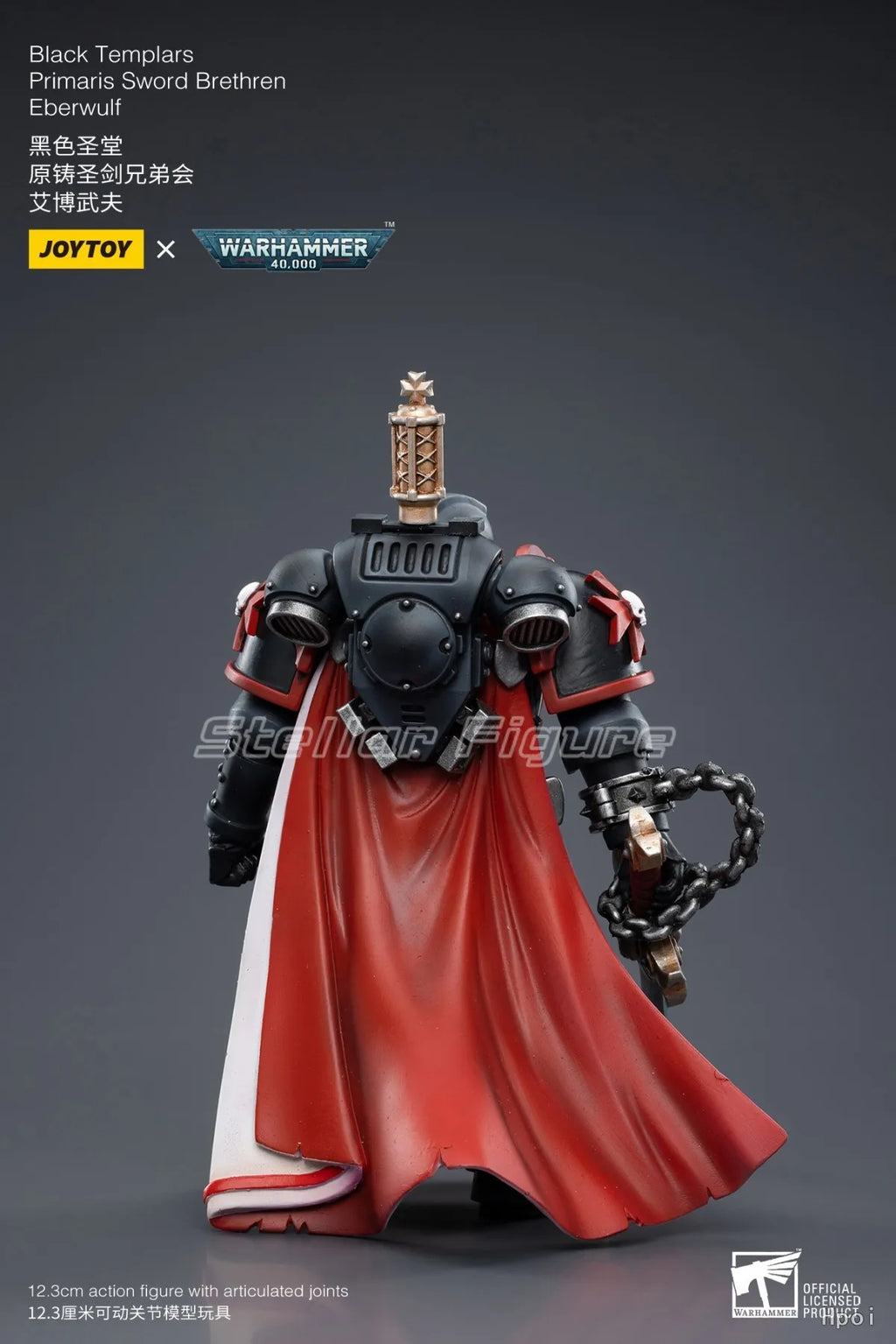 【SF】JOYTOY 1/18 Action Figure Black TemplarsPrimaris Sword Brethren Eberwulf Model Toys Gifts Collection Ornaments