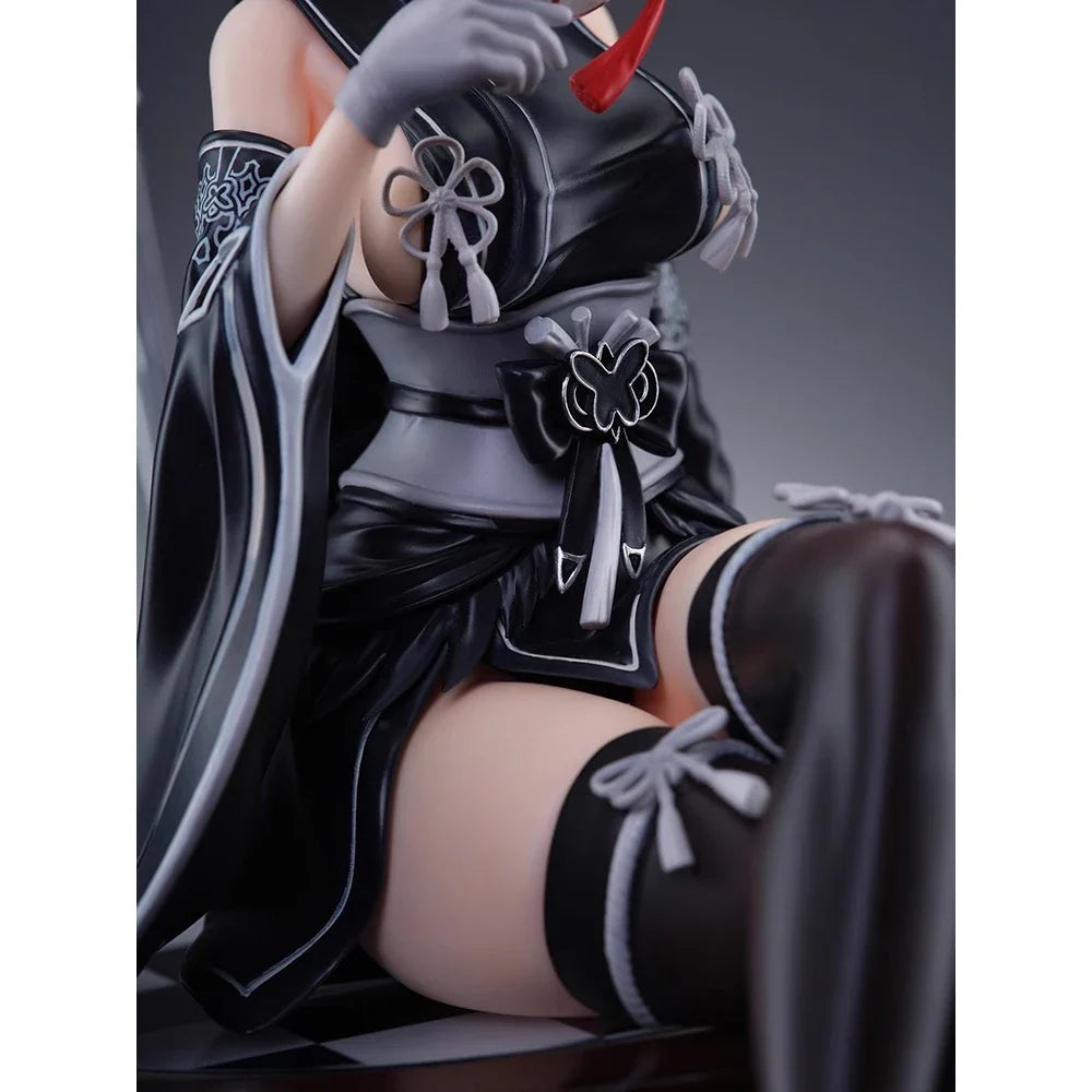 Game Figure 2B sitting action figures YoRHa Type A kimono 2A figurines Doll PVC Models Toys Adult Collection Statue Gifts 21.5cm