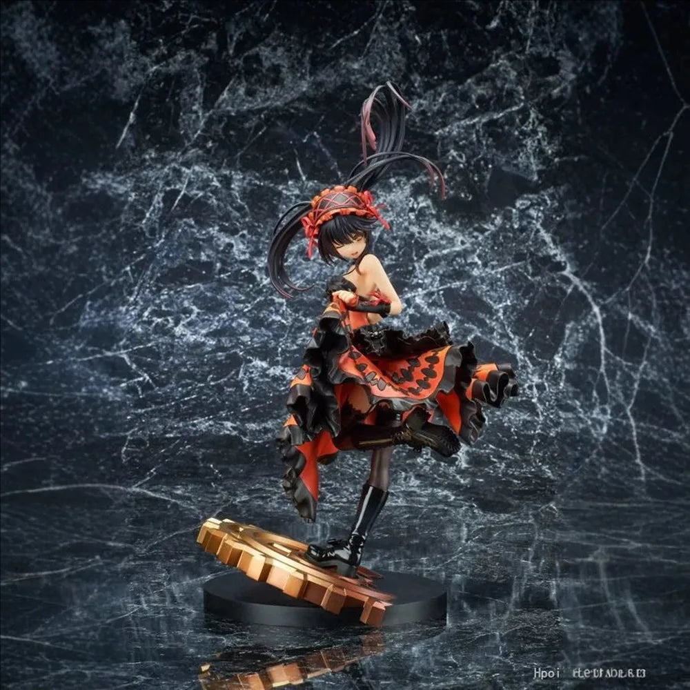 28cm Date A Live II Sexy Anime Figure Kurumi Tokisaki Action Figure Nightmare Kurumi Tokisaki Figurine Collection Model Doll Toy