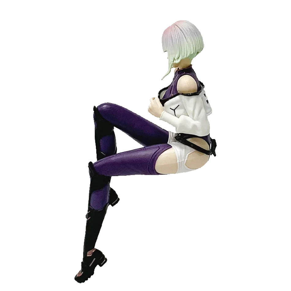 17cm  Anime Figure Super Hacker Lucy Action Figure Street Man David Figurine PVC Adult Collection Model Toy