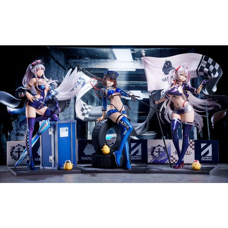 APEX Original:Azur Lane Prinz Eugen RACE QUEEN 18cm PVC Action Figure Anime Figure Model Toys Figure Collection Doll Gift
