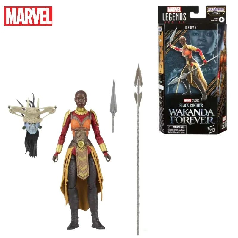 Neue Original Marvel Legends Series BLACK PANTHER WAKANDA FOREVER OKOYE Actionfigur Modell Spielzeug Geschenke