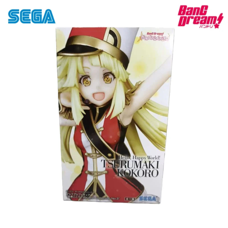In Stock Sega Original Bang Dream! Tsurumaki Kokoro Action Figure Model Doll Brand New Boxed Toys Model Garage Collectible