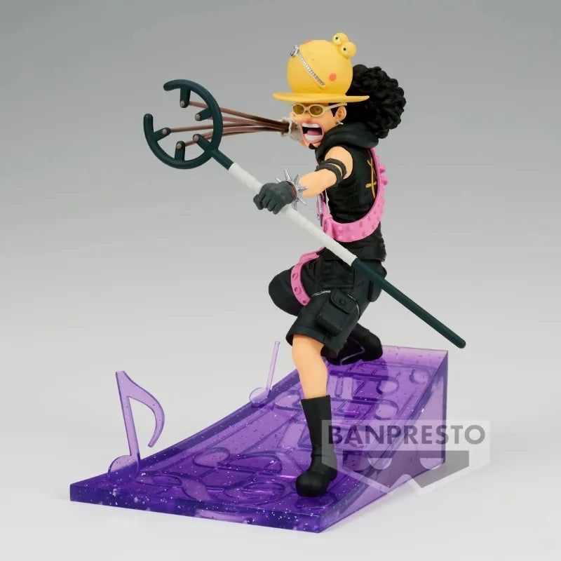 Bandai Original Anime One Piece FILM RED SENKOUZEKKEI Usopp Yasopp Action Figure Hobby Collection Model Toys Kids Gift