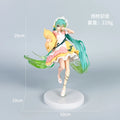 19cm Hatsune Sleeping Beauty Pillow Anime Figure Toy Fairy Tale Princess Girls Computer Case Decoration Desktop Ornament Gift