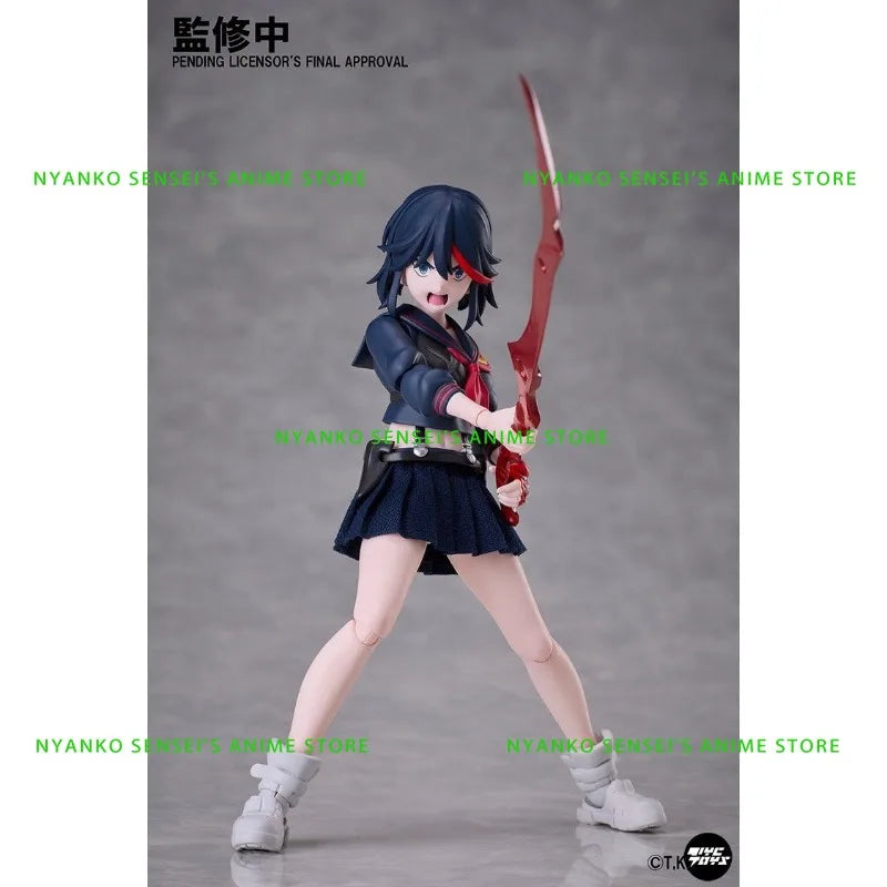 In Stock Aniplex BUZZ MOD. Kill La Kill Ryuko Matoi 14cm Action Figure Anime Model Trendy Toys Desktop Gift Collectible