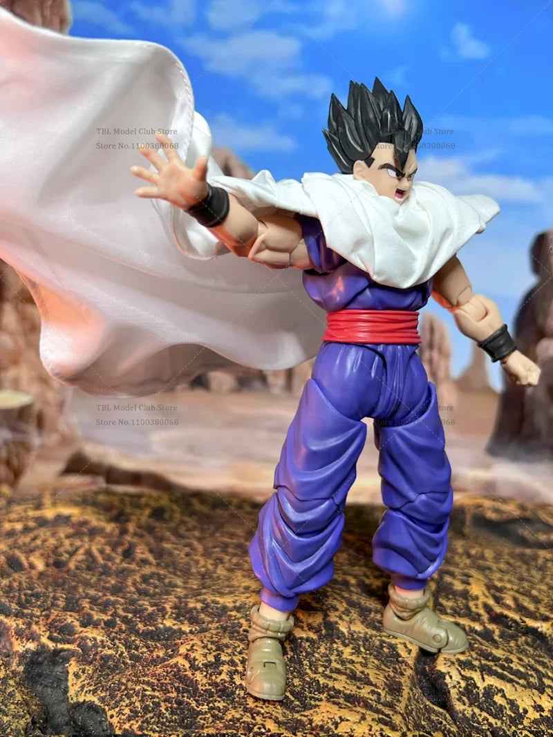 1/12 Scale Male Clothes Cloak DRAGON BALL Evil Demon King Piccolo Japanese Anime For SHF 6-inch Action Figure Soldier Toys