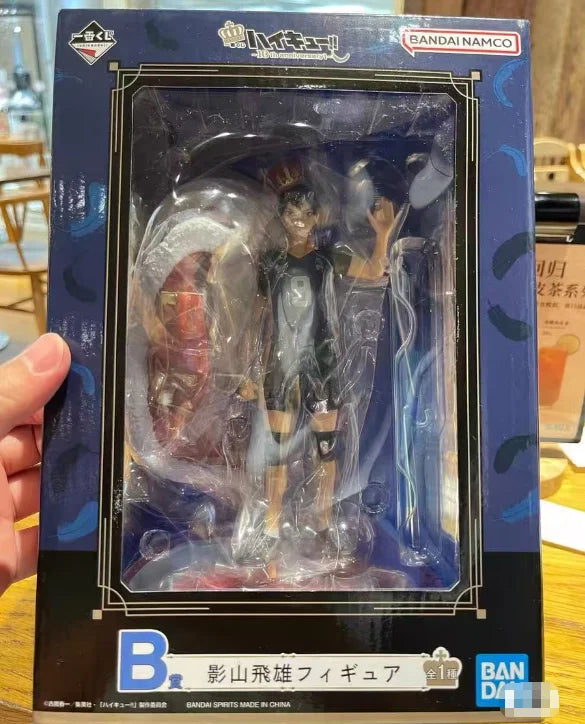 Bandai Ichiban Kuji Haikyuu!! 10th Anniversary Hinata Shoyo Kageyama Tobio Figure Prize Anime Figure Action Model Collectibles