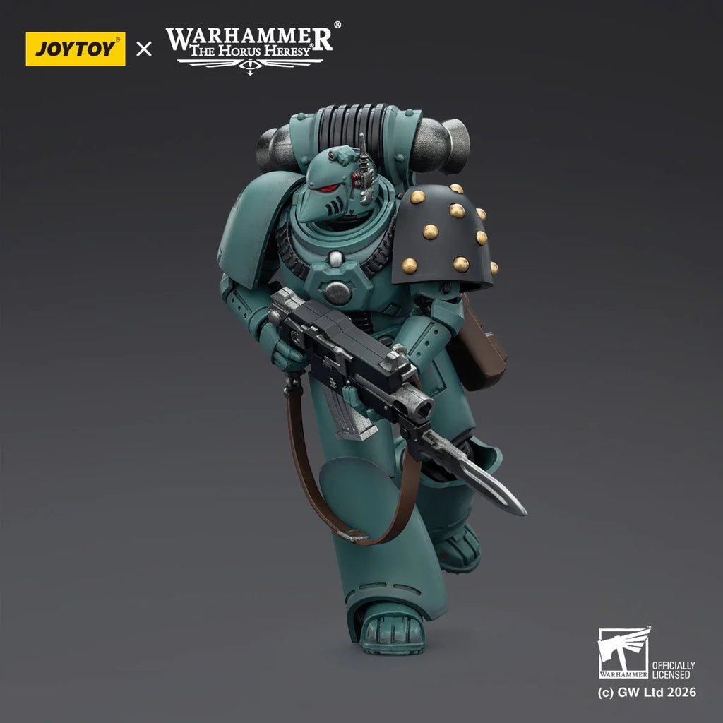 JOYTOY "The Horus Heresy" Warhammer 40K 1/18 Action Figures MKVI Tactical Legionary Ultramarines Imperial Fist Blood Angels