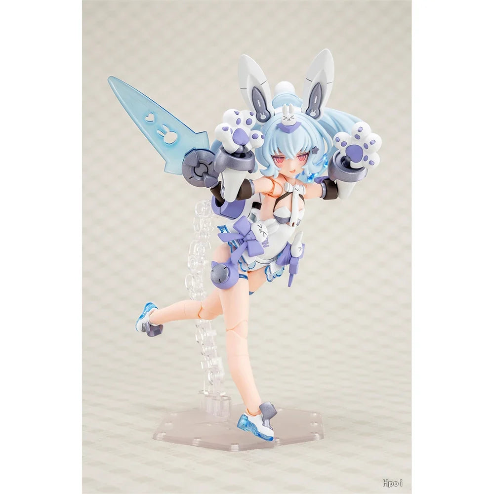 In Stock Genuine KOTOBUKIYA PUNI MOFU Yuki Tu Kuro Mao Anime Figures Assembled Model Movable Collectible Gifts Toys