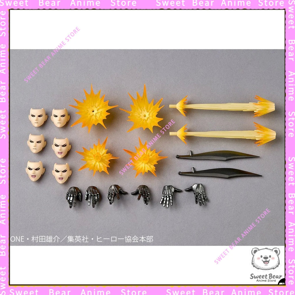 In Stock Kaiyodo Revoltech Amazing Yamaguchi One-Punch Man Genos Action Figure Anime Model Trendy Toys Desktop Doll Collectibles