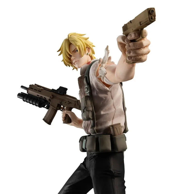 Megahouse Original:BANANA FISH Ash Lynx Limited Edition 23.5cm PVC Action Figure Anime Figure Model Toys Collection Doll Gift