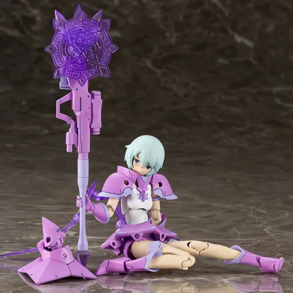 In Stock Original KOTOBUKIYA Megami Device Chaos Pretty WITCH Assembling Toys Mecha Girl Action Figure Collectible Model toys