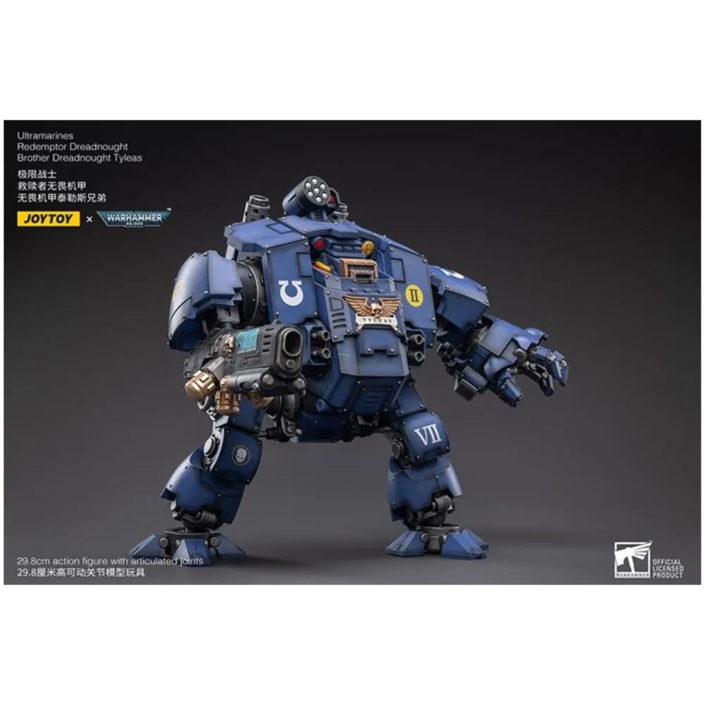 JOYTOY Warhammer 40K UItramarines Redemptor Dreadnought Brother Dreadnought Tyleas Action Figure Doll Decoration Gift Collection