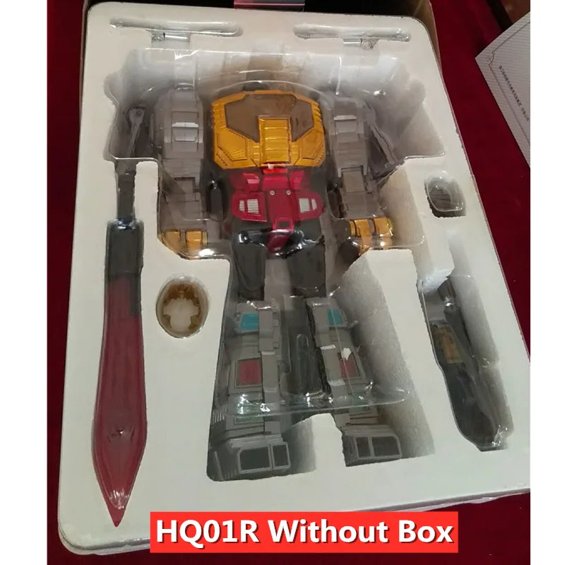 Gigapower GP HQ01R HQ-01R Superator Grimlock Masterpiece Chrome Version HQ-05R Swoop Action Figure With Box