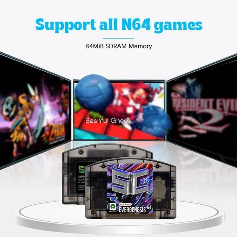 Original SC64 Flash Cart SummerCart64 Open Source Game Card  64 Video Game Console Modular Chip
