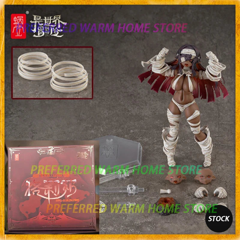 Auf Lager Schneckenmuschel RPG-03A Grisa(Alter) Beweglichkeitsmodell Spielzeug 1/12 Action Anime Figur Puppe Schönheitsmädchen Mumie Zombie Mädchen