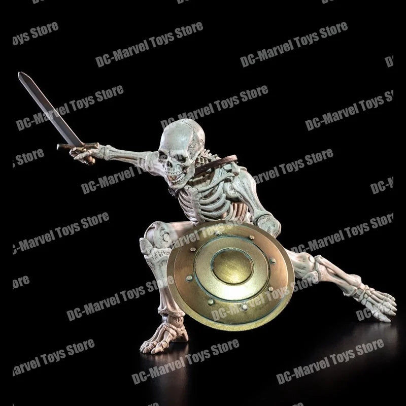 Four Horsemen Mythic Legions Skeleton Knight Skeleton Soldiers SHF Anime Figures Statue Collectible Models Customized Gifts Toys