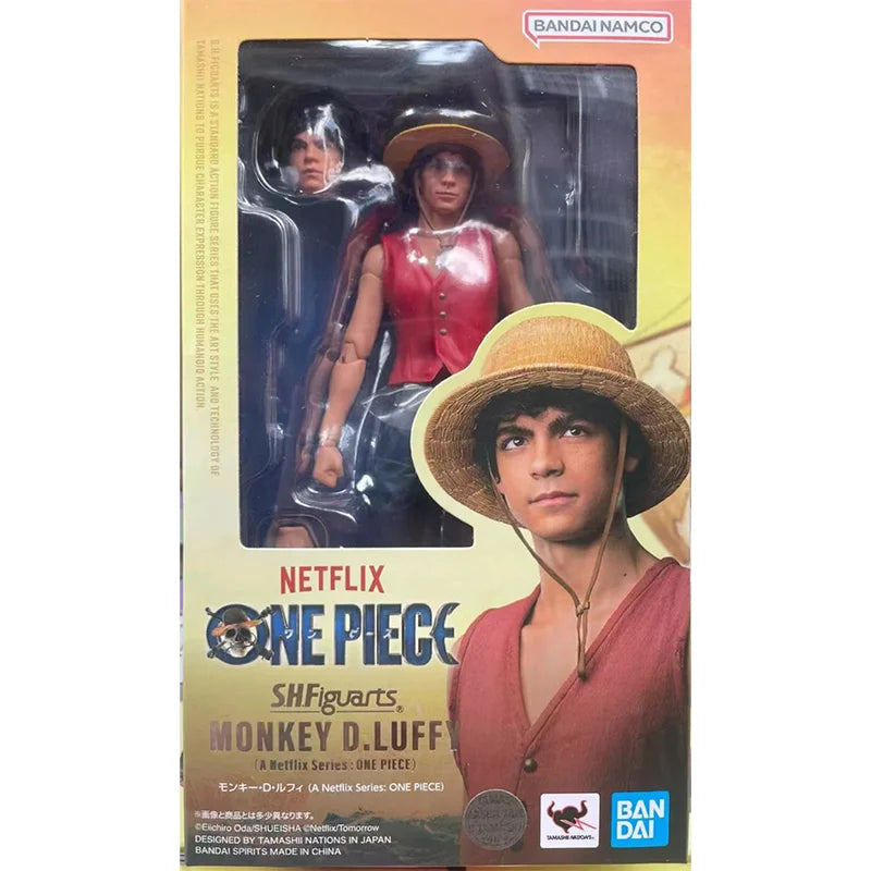 100% In Stock Original Bandai S.H.Figuarts SHF Monkey D. Luffy One Piece Roronoa Zoro Anime Collection Action Figures Model Toys