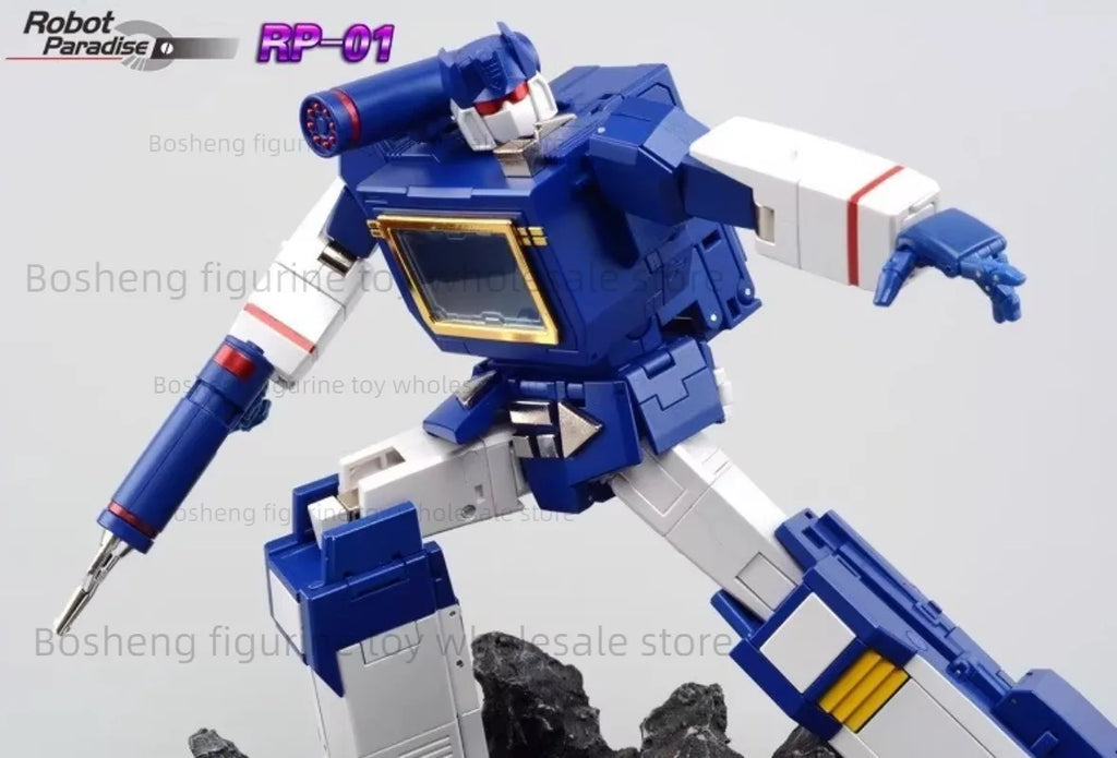 Transformed Toys Spot Soundwave Rp01 KO  FT02 Sonic Tape Forces Autobots Deformation Toys