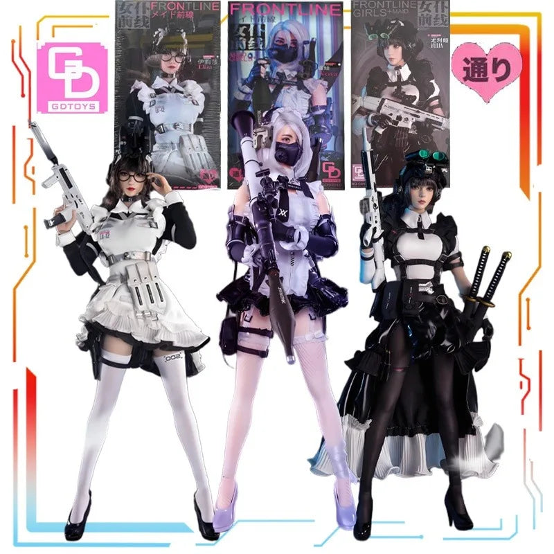 Brand New Spot Goods GDTOYS Original 1/6 Movable Collectible Doll Series Maid Frontline Figure  Model Toys Model Gifts for Boys