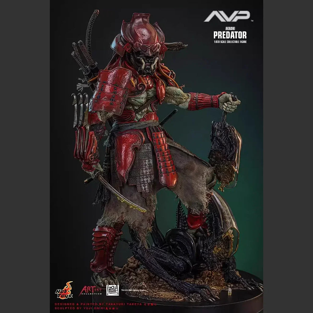 HOTTOYS HT 1/6 AC06B Predator red ghost warrior Alien venue limited edition Action Figure Model Toys 12-inch collectible