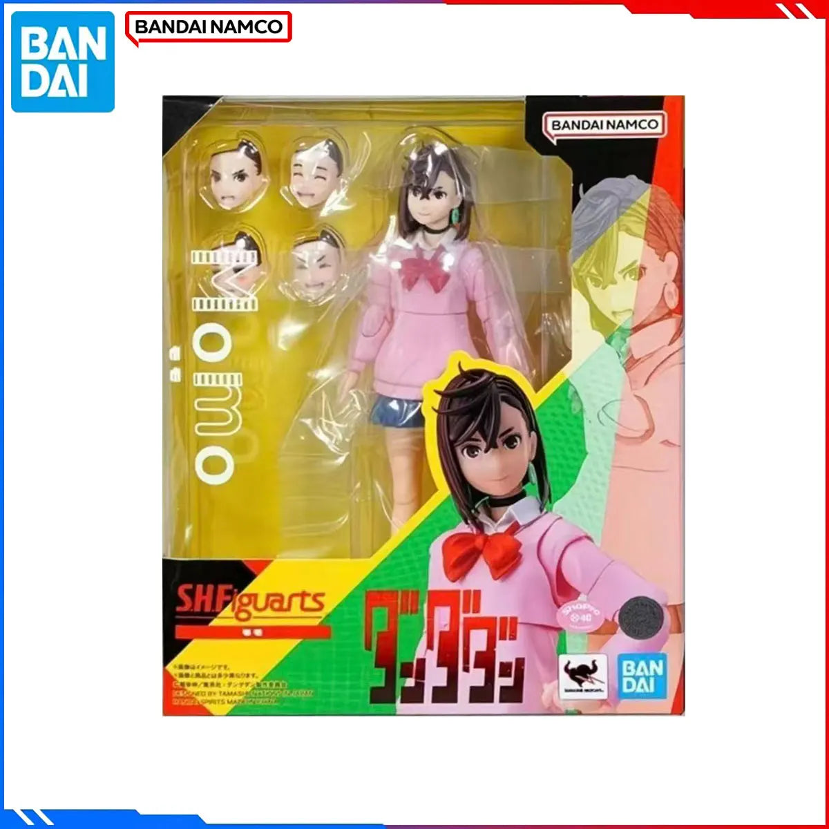 Genuine Bandai Original DAN DA DAN Figure Model Kits SHF Anime Figures Okarun Transformed Momoha Ayase Starlet  Action Model Toy