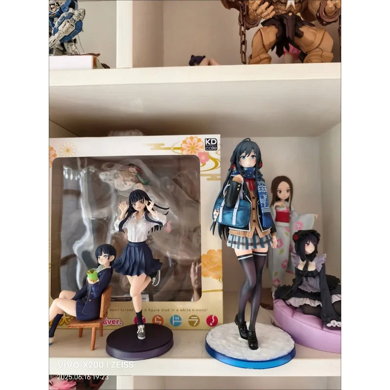 24cm Beautiful Girl Figure Yukinoshita Yukino Beautiful Girl Anime Collectible Model Desktop Decorations Holiday Gifts Kids Toys