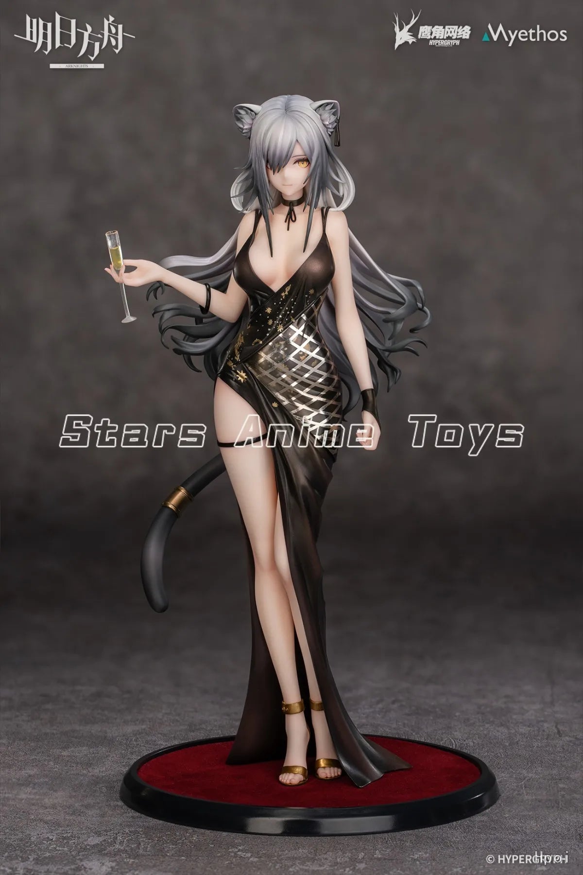 Original Myethos Gift+ Series Arknights Schwarz 1/7 Toy Collection Model Animation Figure