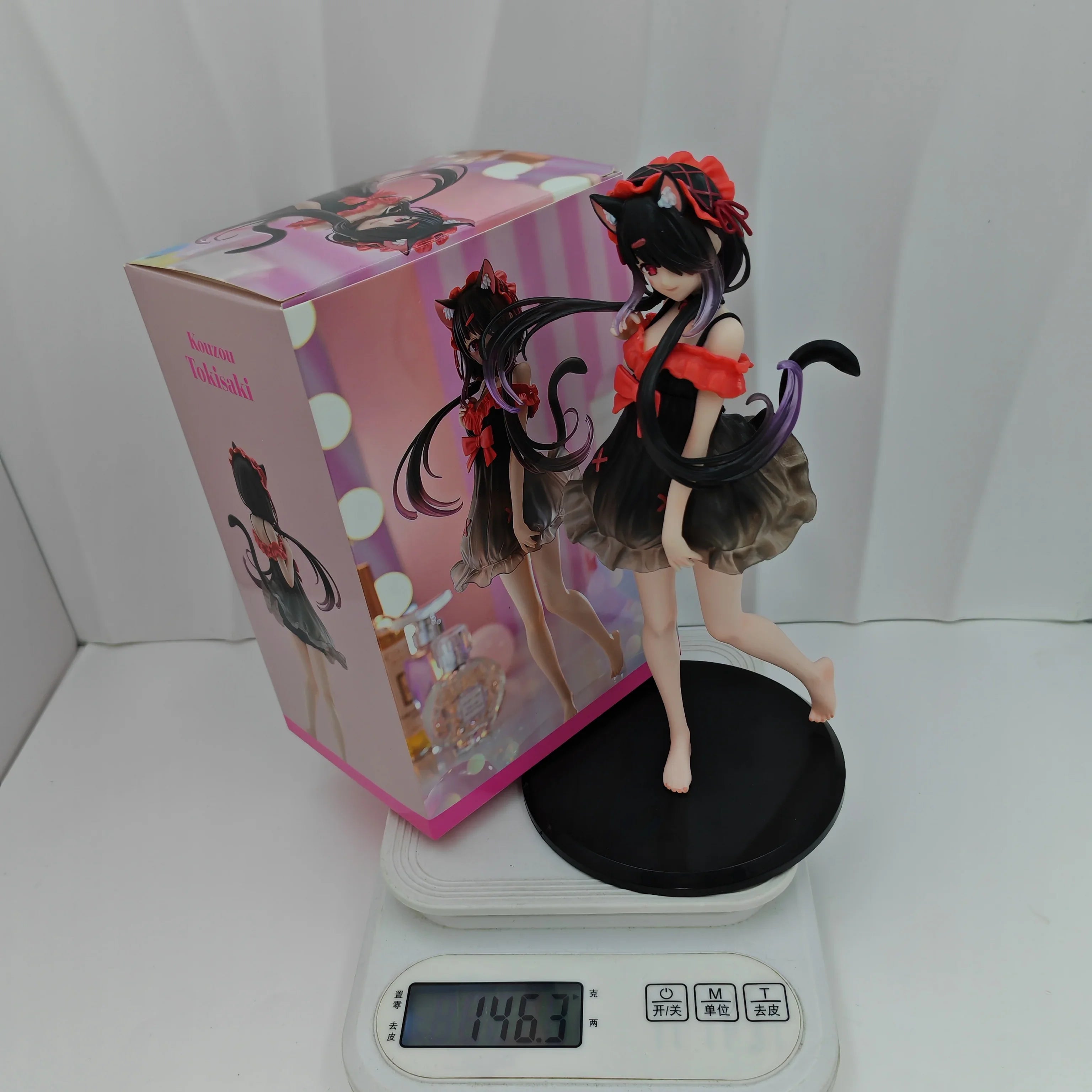 New Product Date A Live Handmade Action Figure Tokisaki Kurumi Pajamas Beautiful Girl Anime Peripheral Desktop Accessories