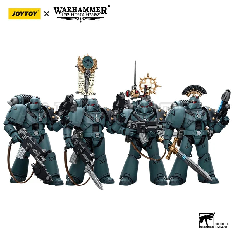 JOYTOY 1/18 Action Figure 40K Sons of Horus MKVI Tactical Squad Dreadnought Anime Model Toy