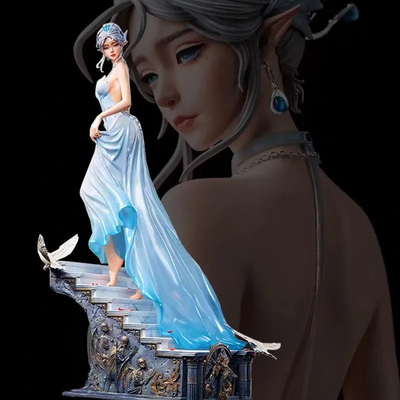 High quality Haiqin Yan Princess with Ghost Blade - Anime Statue Character Gk Display Model Asai Christmas Surprise Gift