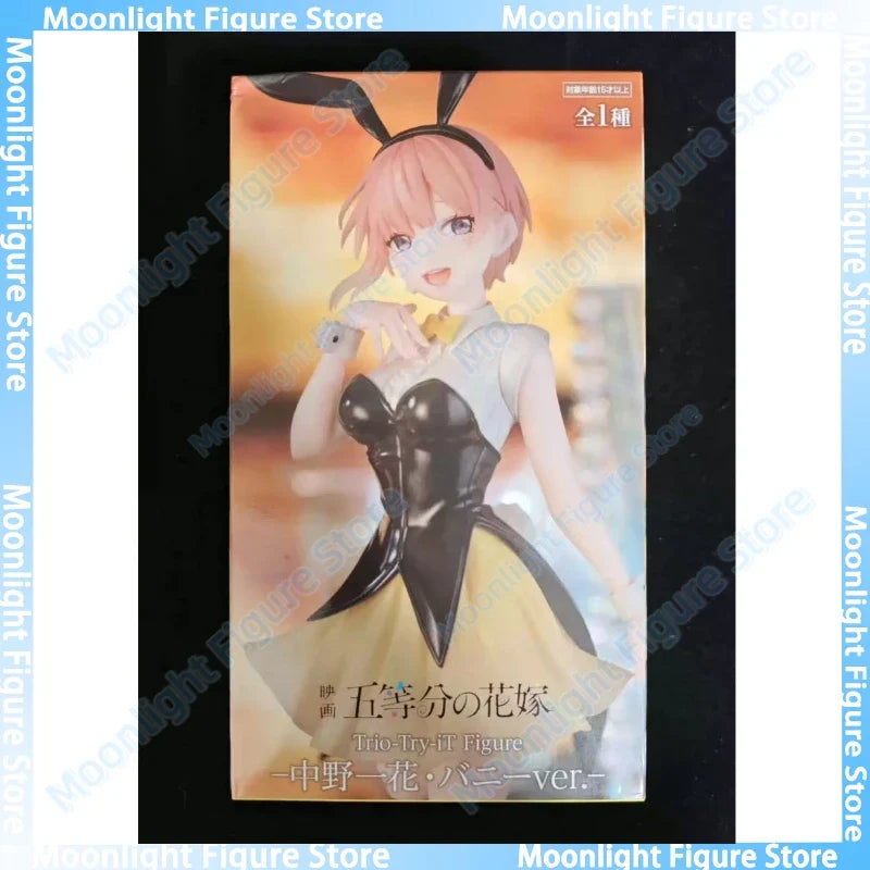 In Stock FuRyu Trio-Try-iT Nakano Ichika Bunny Girl Desktop Cute Dolls Anime Action Figure Toy Gift Model Collection
