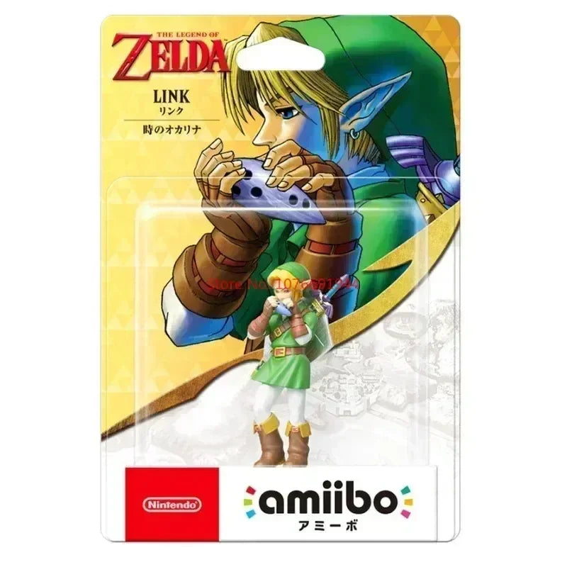 Genuine Amiibo Tears Of The Kingdom Twilight Princess Amiibo Link Ganon Figure Nfc Anime Figures Statue Christmas Gifts Toy