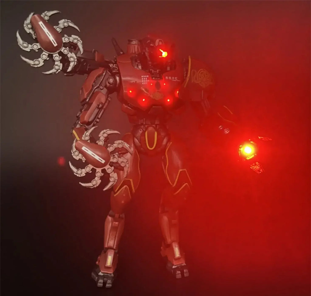Pacific Rim Anime Figure Deluxe Light Edition Crimson Typhoon Light Action Figures Decoration Christmas Gift For Kids Toys