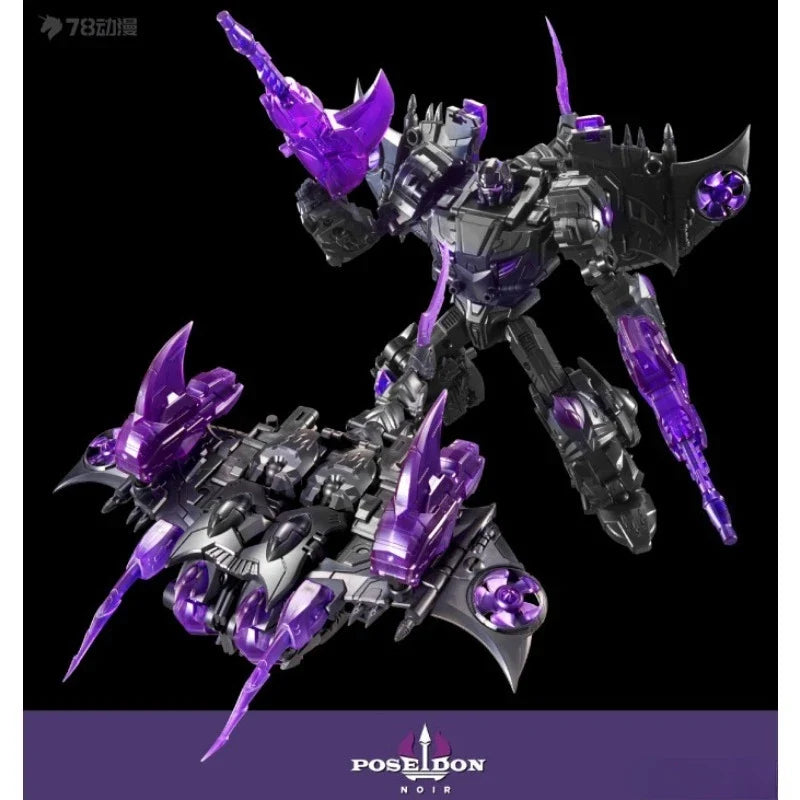 TFC Transformation Transparent Purple Limited Edition Piranacon 6-in-1 50cm Super Large Figures Model Toy Collection Gift