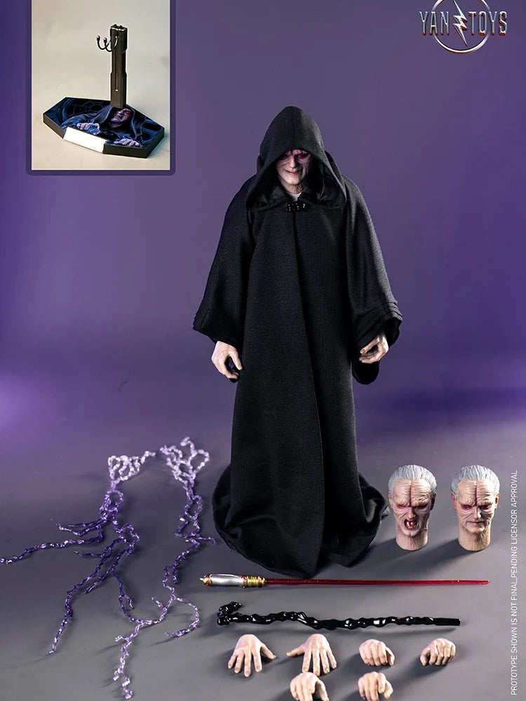 Yantoys JR06 1/6 Male Universal Empire Emperor Action Figure Fiction Movie Delicate Mini 12" Full Set Soldier Model Collection