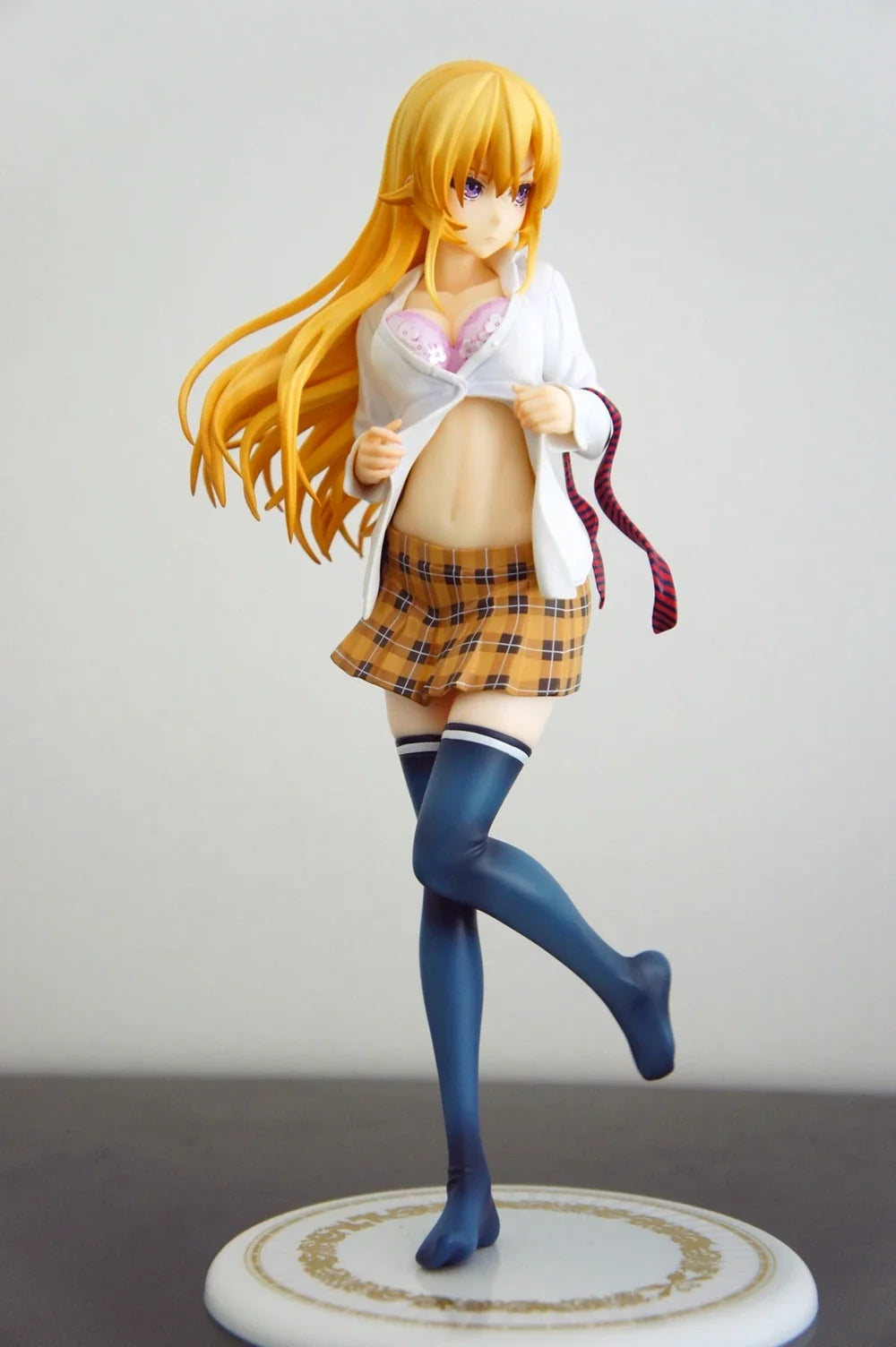 23CM Anime Food Wars! Shokugeki no Soma Nakiri Erina Sleeping Coat Ver Figure Removab Model Toy Gift Collection Action Figure