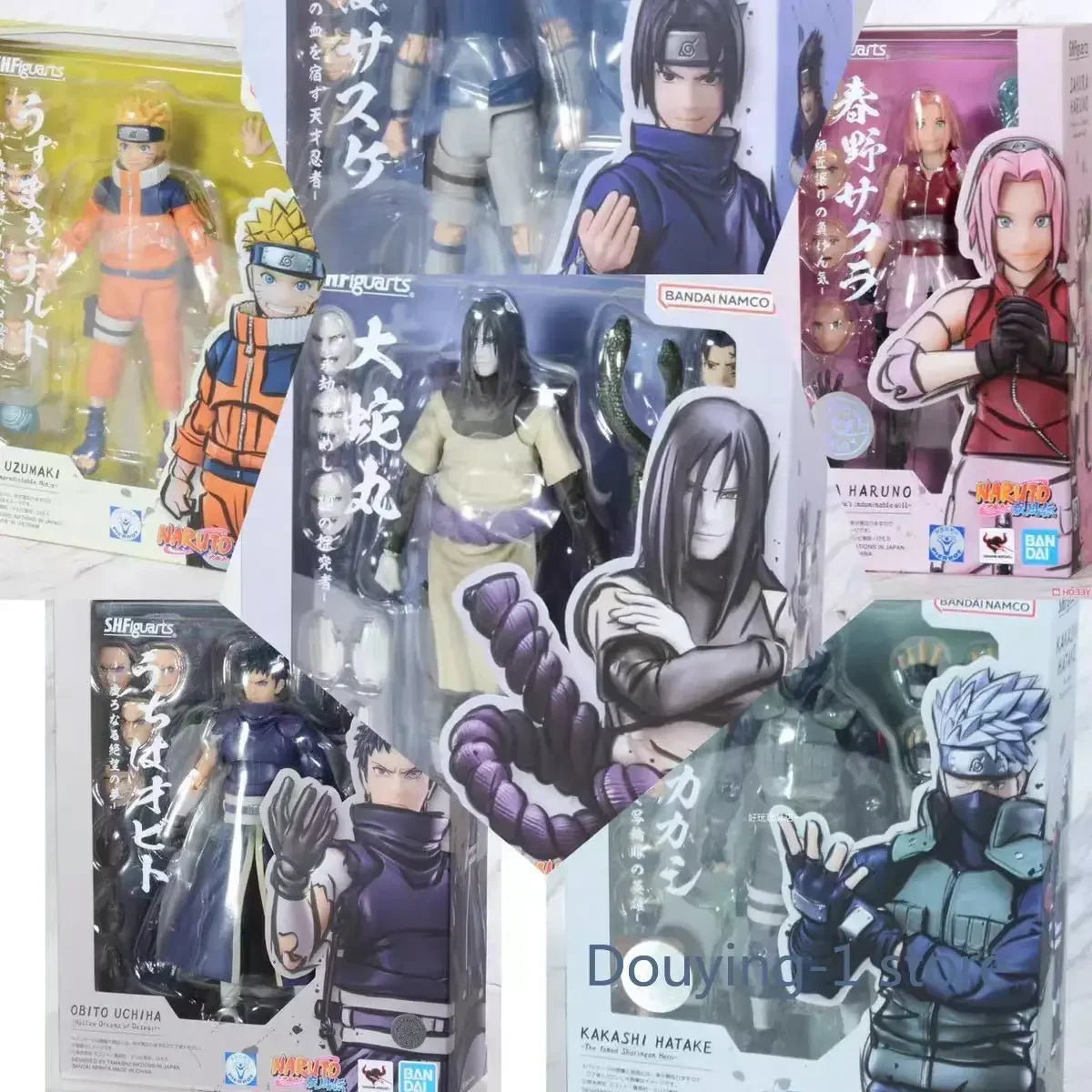 Bandai Spirits Shf S.h.figuarts Uchiha Obito Naruto Shippuden Action Figure Collection Model Toy Gift