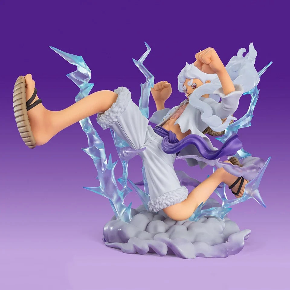 Original Genuine Bandai One Piece Figuarts Zero Gear 5 30cm Luffy Action Figure Collectible Model Toy Drop Shipping
