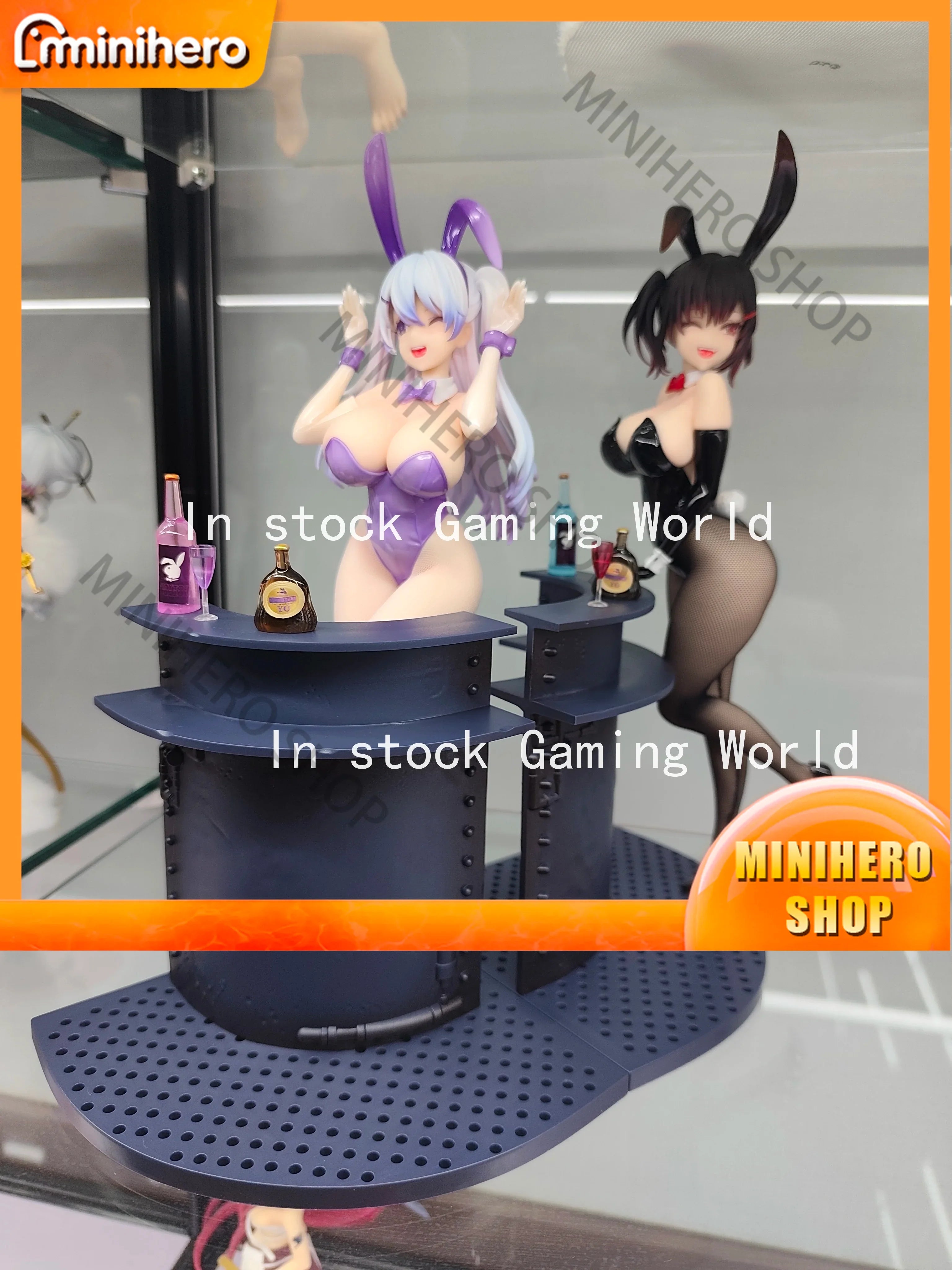 In Stock Original BearPanda Bunny Girl Asanagi Rin Xiya Action Figure Collectible Toy with Temperature Sensitive Paint 3D