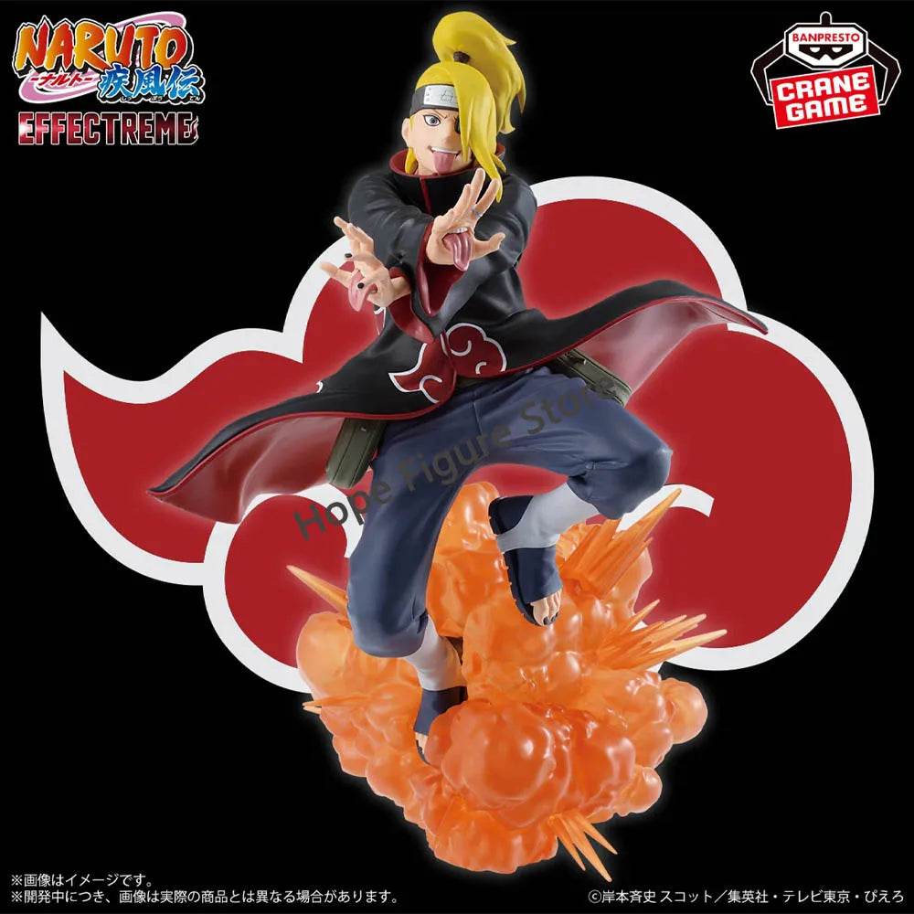 In Stock Original BANPRESTO AKATSUKI Pain Zetsu Konan Tobi Hidan Deidara Sasori Kakuzu Itachi Figure Anime Model Genuine Toy