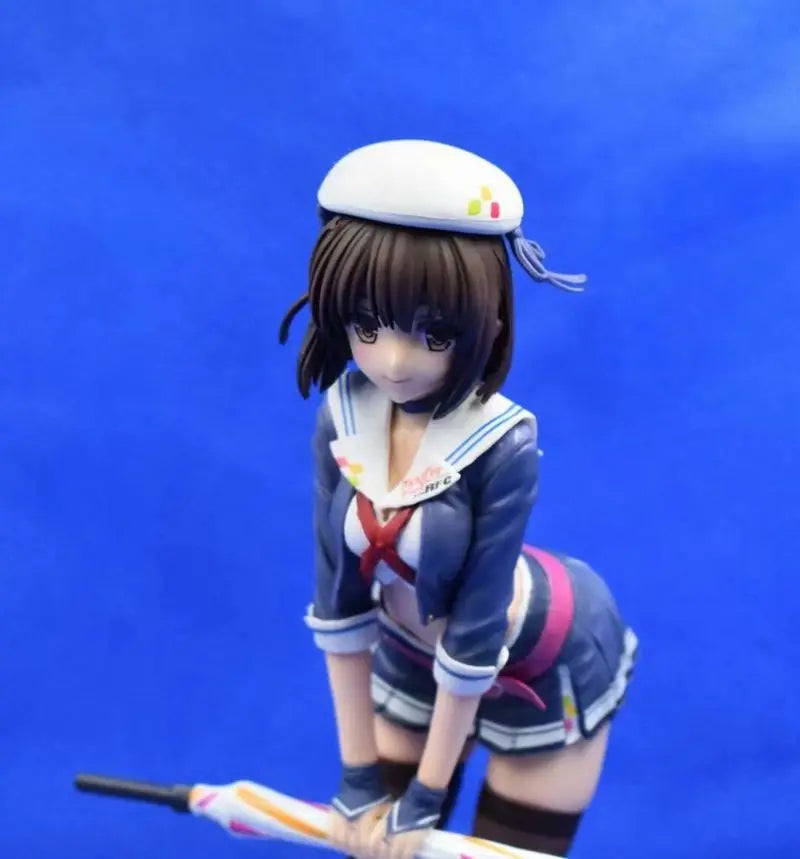 Saekano Megumi Kato 22cm Action Figure - Sexy Racing Collection Ornament PVC Model Toy for Fans And Collectors