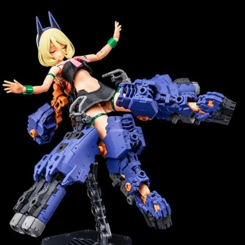 Kotobukiya Original Genuine Megami Device Buster Doll Tank 1/1 Midnight Fang Mobile Suit Girl Assembly Model Toys Action Figures