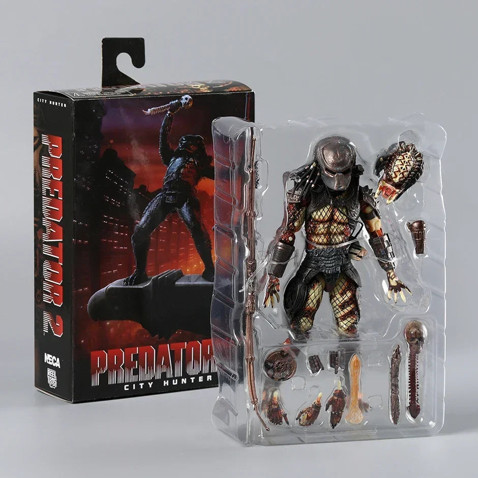 NECA Predator 2 Ultimate City Hunter Collectible Action Figure Model Doll Decoration Toy