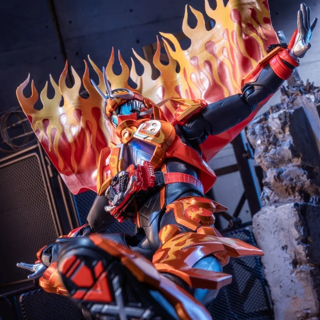 Kamen Rider Gotchard Daybreak SHF Anime NEW Handmade Glossy Cloak scarf clothes Built In Iron Wire Is Suitable for 1/12 Toys