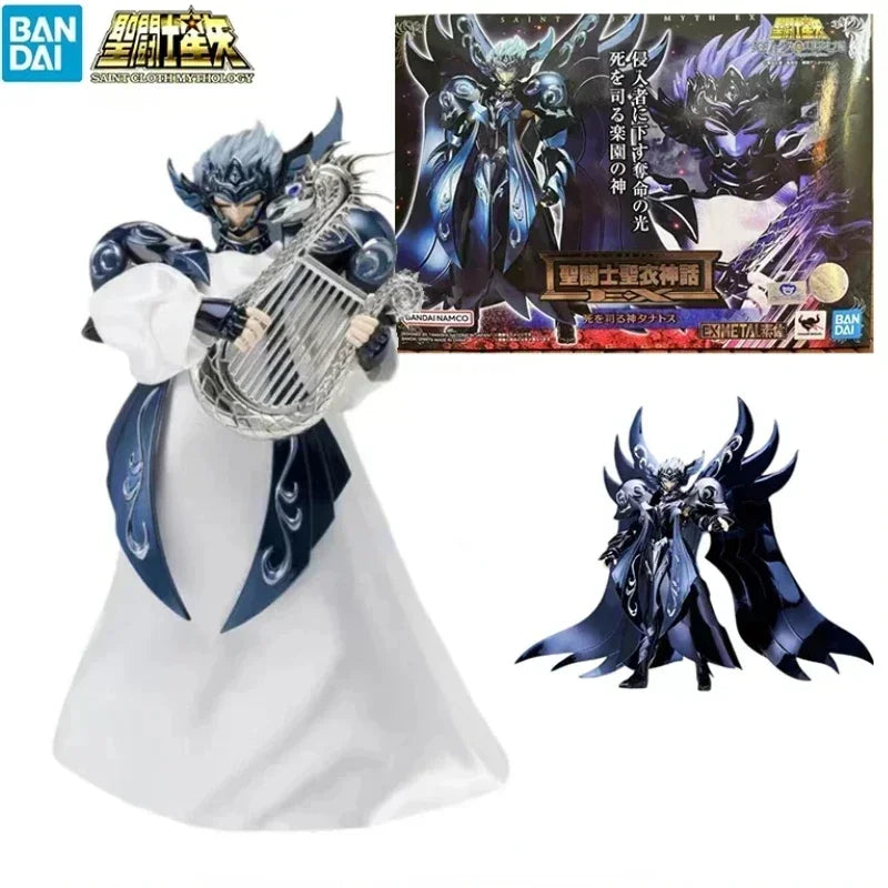 100% original In Stock Original Bandai Saint Seiya EX Saint Cloth Myth Death Ghost Thanatos Action Figure Toy Gift