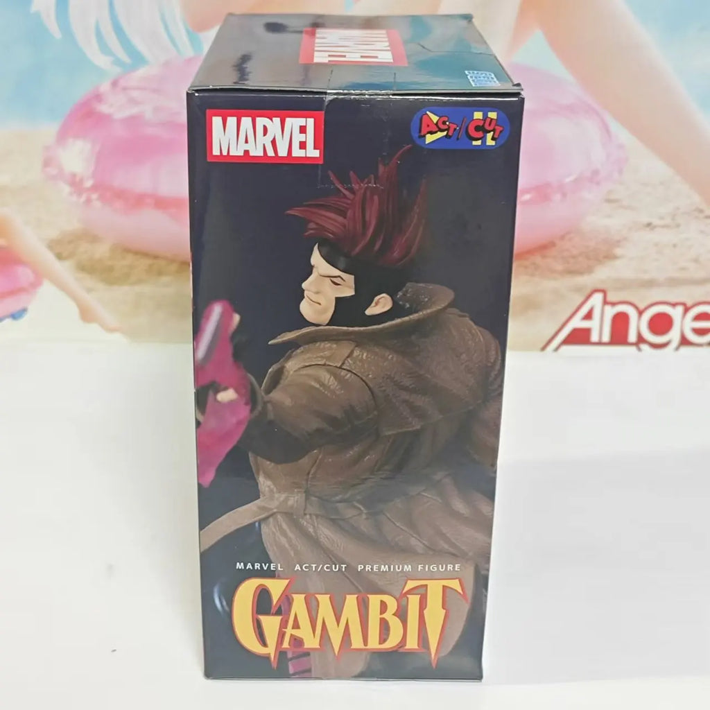 Original SEGA ACT CUT X-Men Gambit Remy Etienne LeBeau Collection Doll Series Anime Figure Action Figurine Model Figuarts Toys